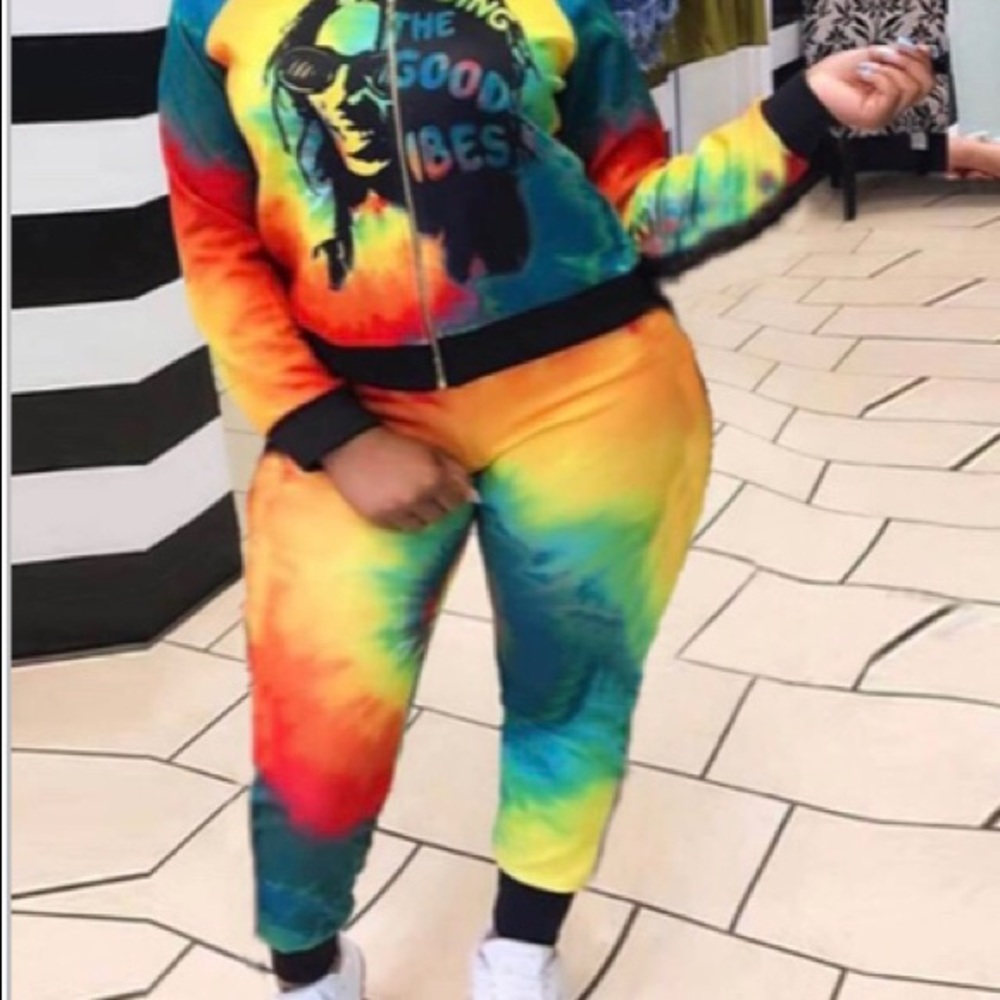 Two piece bob Marley suit